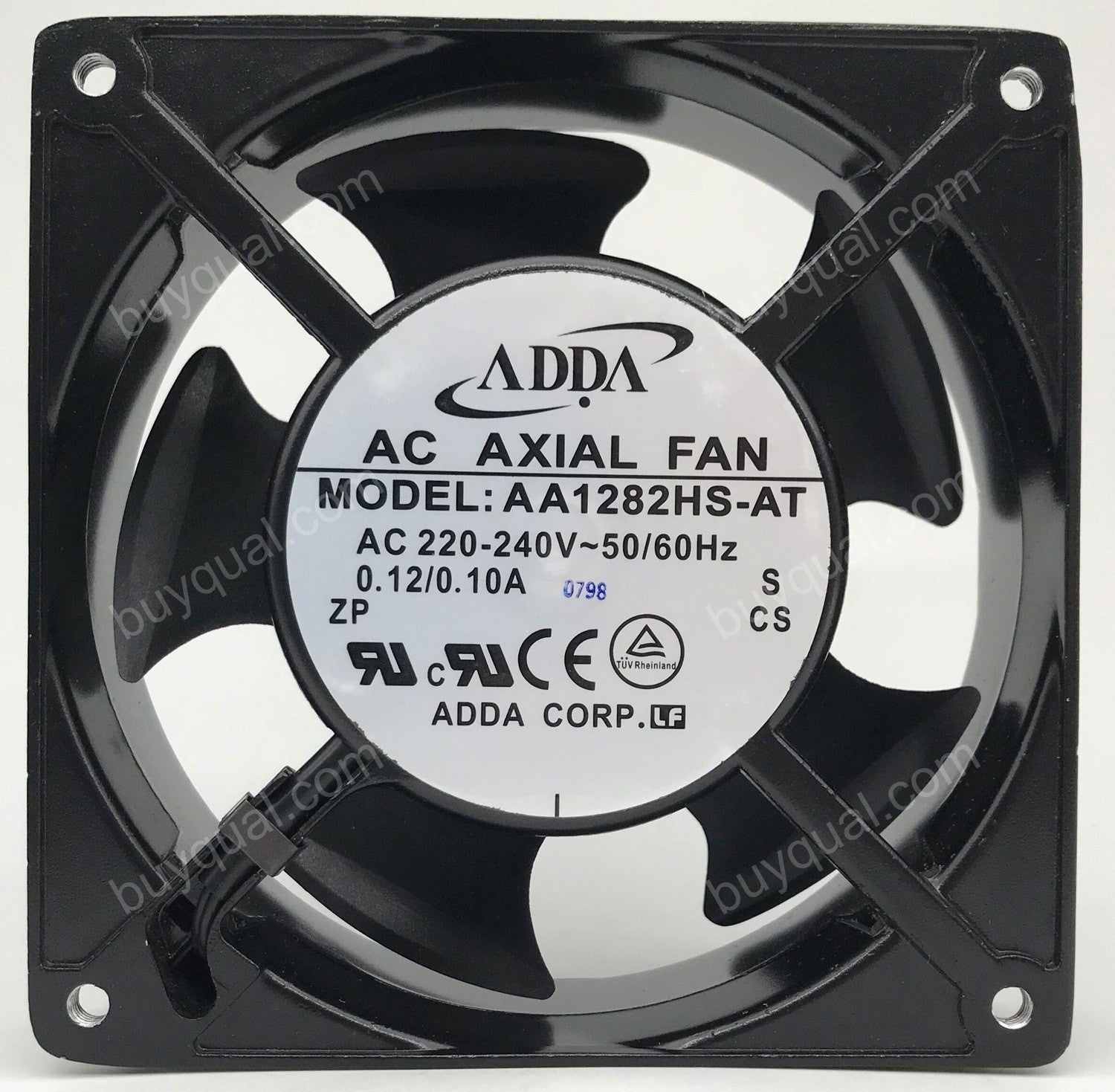 ADDA AA1282HS-AT 220/240V 0.12/0.1A 2wires Cooling Fan ADDA AA1282HS-AT 220/240V 0.12/0.1A 2wires Cooling Fan